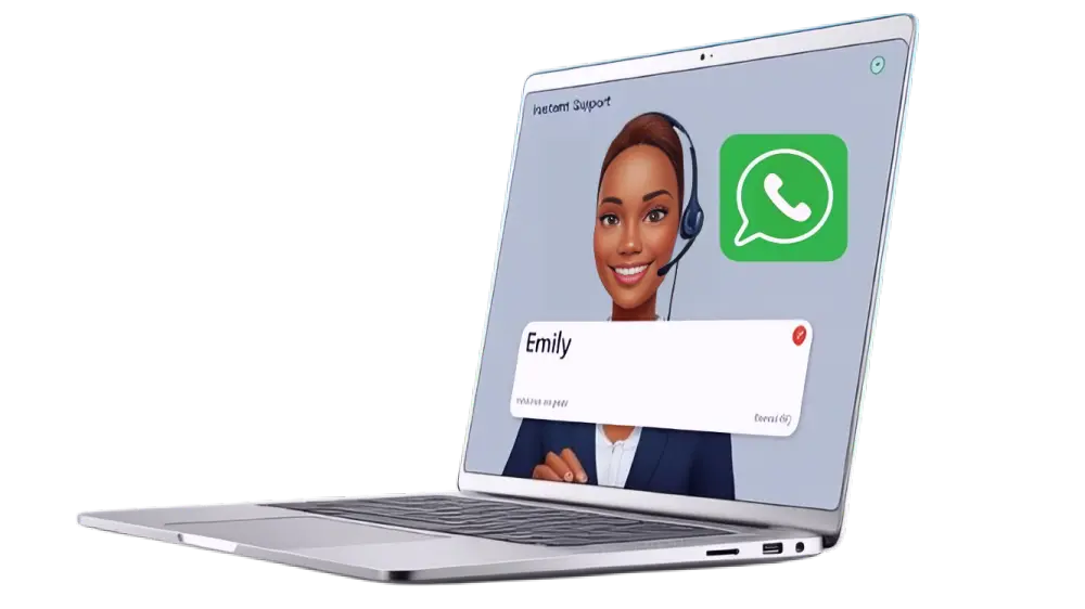 Take Support help fROM whatsapp Web Support by talking to Emily